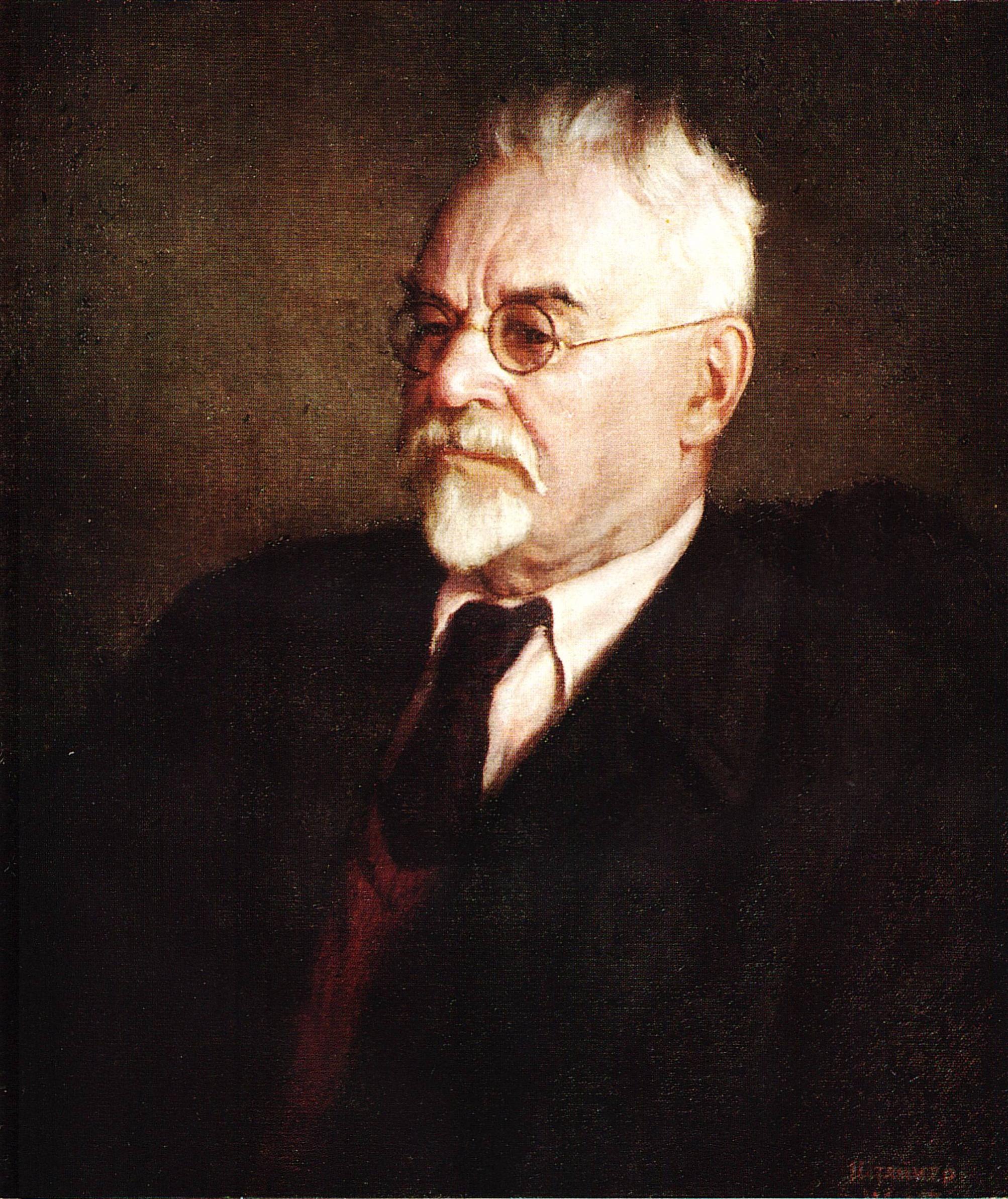 М. О. Штейнер. Род. 1906 г. Москва. Портрет Г. И. Петровского. 1972. X., м.
