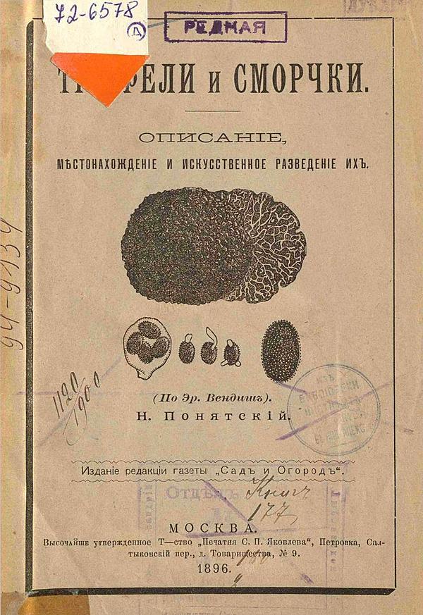 Трюфели и сморчки